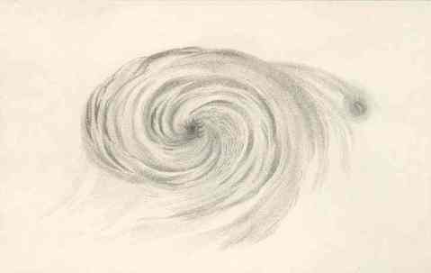 M51 drawn by Lord Rosse in 1845