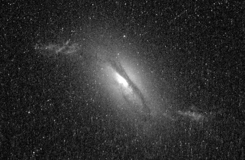 SDSS 2201+11 HST image with H-alpha