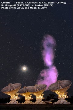 Centaurus A in the radio sky